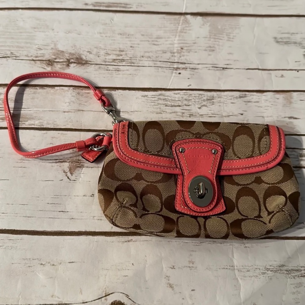 Coach wristlet